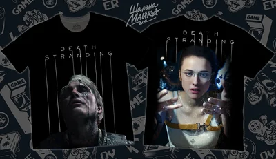 Футболки с полной запечаткой: death stranding